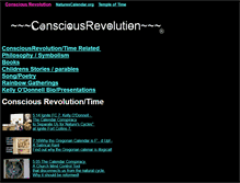 Tablet Screenshot of consciousrevolution.com